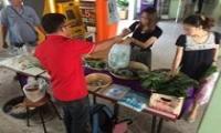 Community supporting Agriculturist providing organic vegetable and safe agricultural product to Kasetsart University
